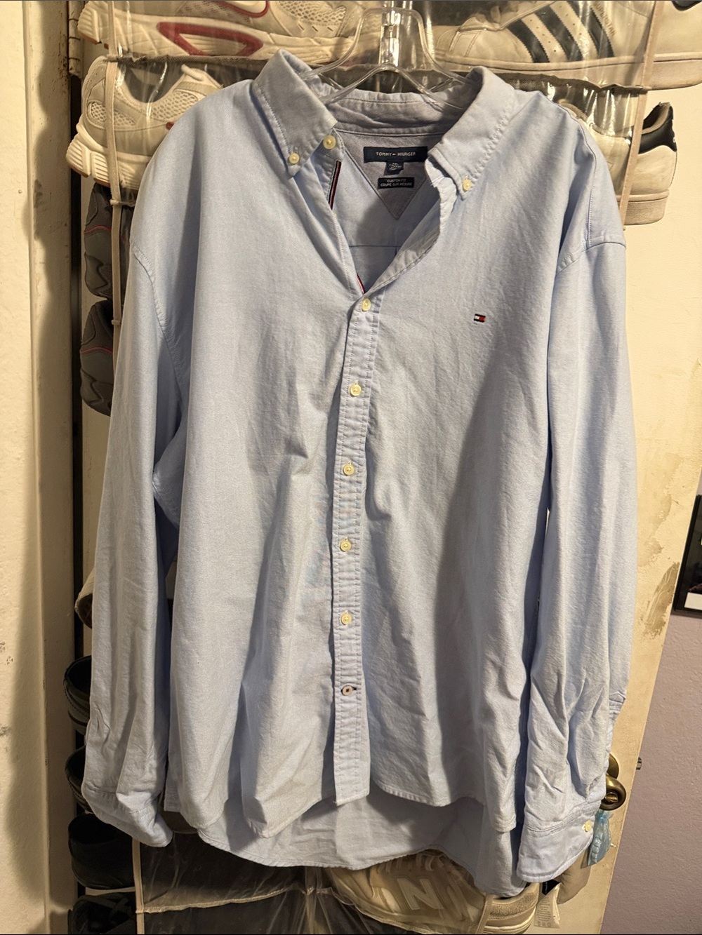 Tommy Hilfiger Light Blue Oxford Button-Down Shirt